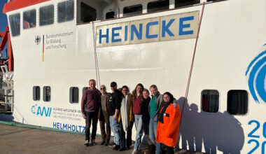 An Bord – HHU-Studierende auf Forschungsfahrt mit der FS Heincke  