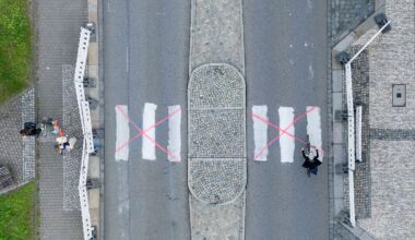 Sachsen: Posse um selbstgemalten Zebrastreifen in Dresden