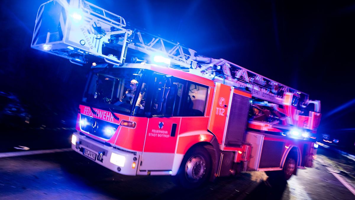 Nordrhein-Westfalen: Mann stirbt bei Feuer in seiner Wohnung in Münster
