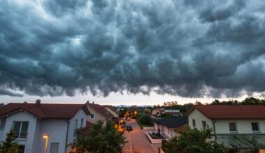 Gewitter und Starkregen bestimmen Franken-Wetter am Wochenende