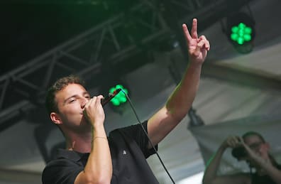 Newcomer: Der 23-jährige Rapper Bayer aus Hannover.