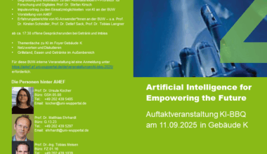Auftaktveranstaltung "Artificial Intelligence for Empowering the Future"