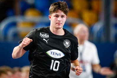 Eiskalt in der Verlängerung des Endspiels gegen Spanien: Rasmus Ankermann vom THW Kiel.