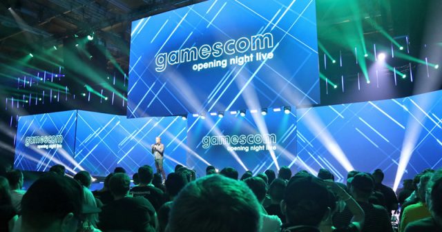 Routiniert moderiert: Geoff Keighley bei der Gamescom: Opening Night Live 2022 (Foto: GamesWirtschaft)