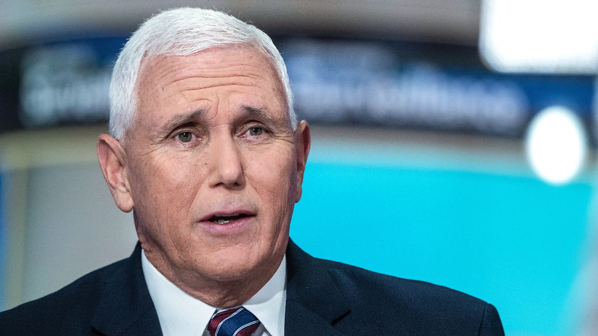 Ex-US-Vizepräsident Mike Pence fordert strenge Maßnahmen von Donald Trump: "Der Hammer muss kommen"