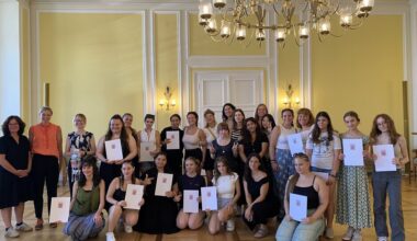 Mit einem Empfang im Wiesbadener Rathaus fand ein Höhepunkt der deutsch-griechischen Mädchenbegegnung „Girls across borders“ statt.