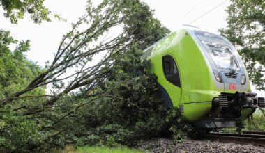 Bahnstrecke zwischen Neumünster und Elmshorn war wegen umgestürztem Baum gesperrt
