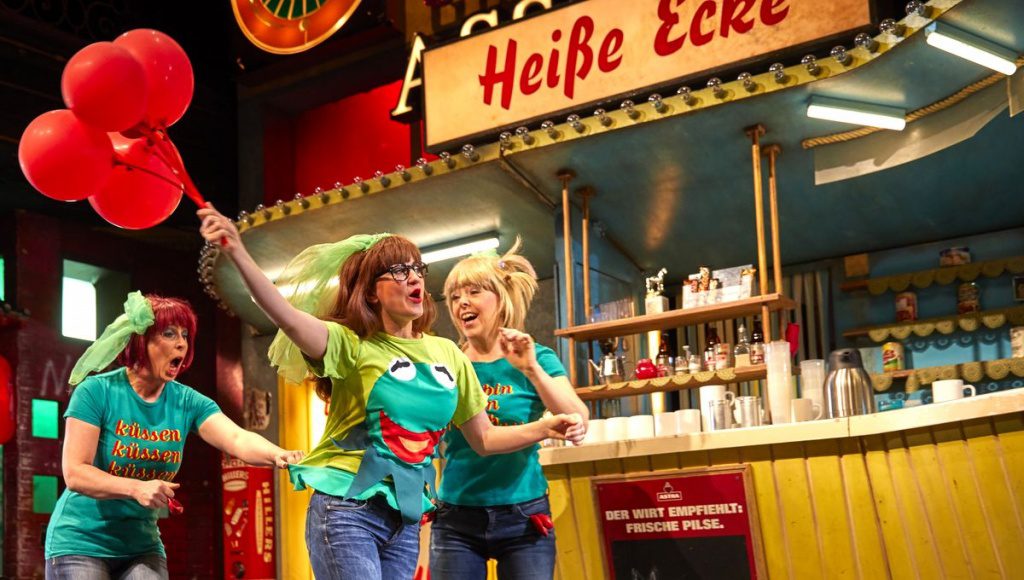 Szenenfoto aus der Heissen Ecke Musical