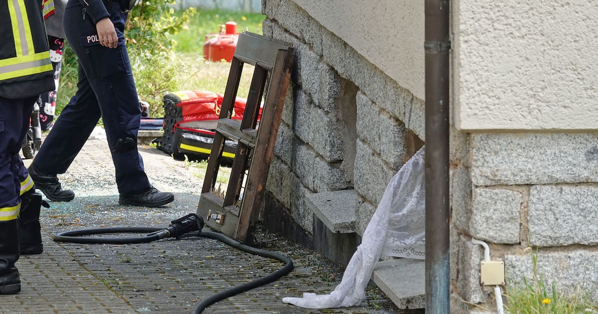 Schwerverletzte nach Gasexplosion in Wohnhaus in Kreischa