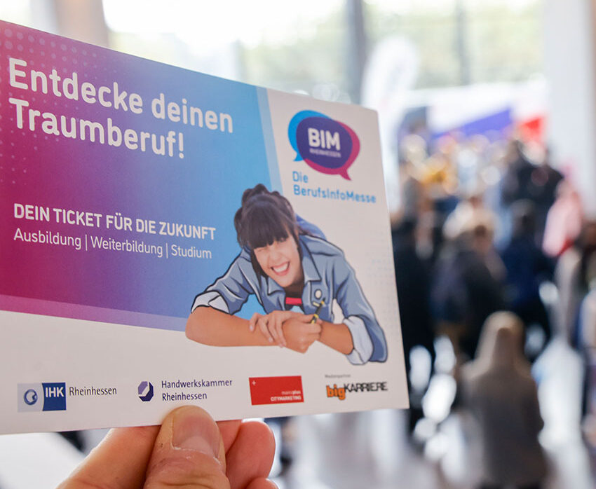 BerufsInfoMesse Rheinhessen am 29. und 30. August in der Rheingoldhalle - sensor Magazin