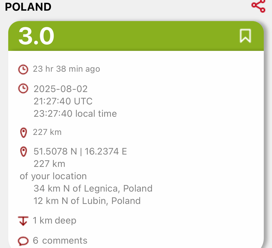 App-Tipp: Lastquake informiert im neuen Design über Erdbeben weltweit