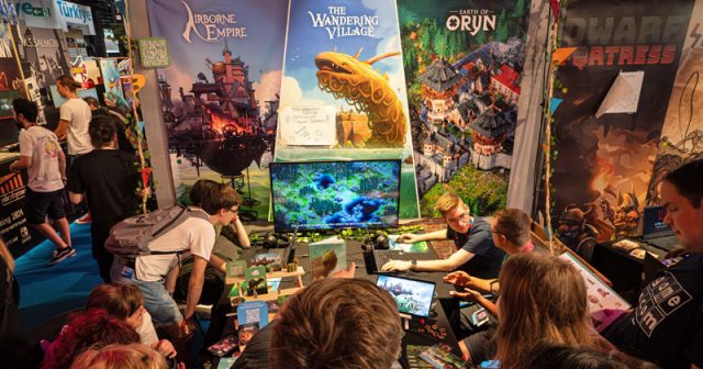 Traditioneller Publikumsmagnet: die Indie Arena Booth auf der Gamescom (Foto: Super Crowd Entertainment)