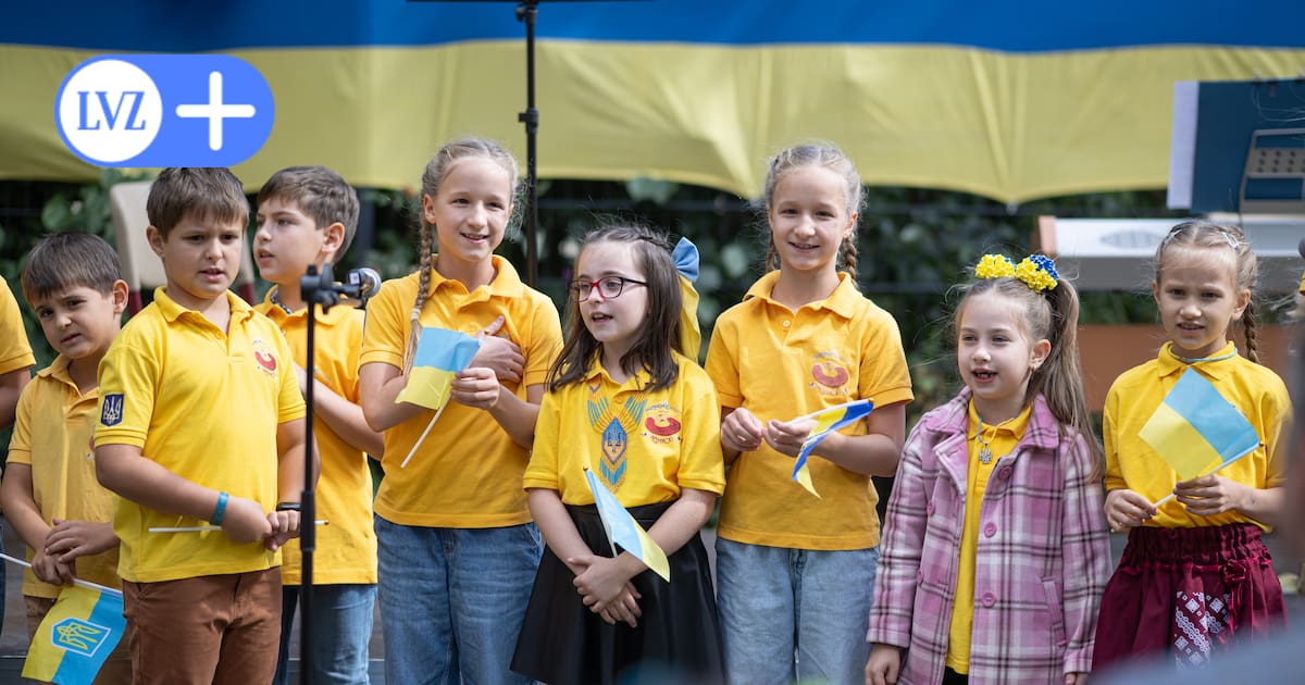 Ukrainer in Leipzig feiern den 34. Unabhängigkeitstag der Ukraine