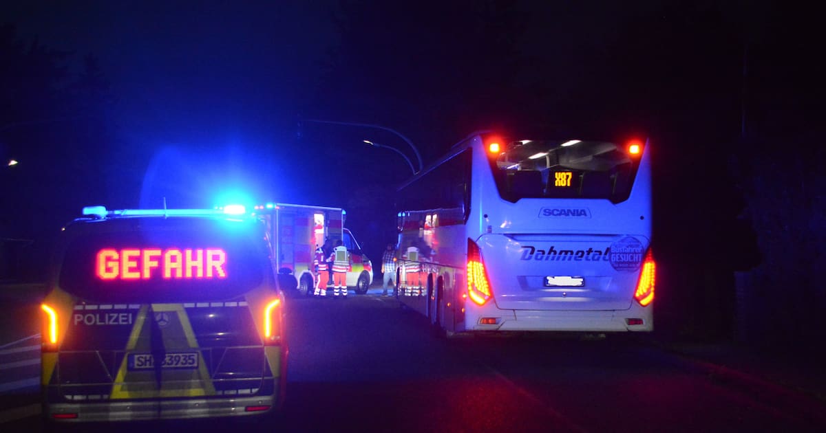 Reizgas in Schnellbus X87 versprüht