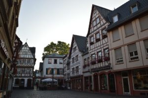 Die Mainzer Altstadt mit dem Kirschgarten. - Foto: gik