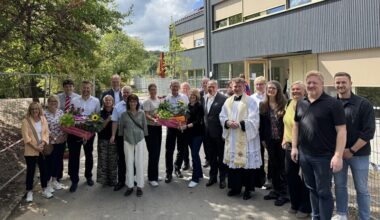 Im Wiesbadener Vorort Frauenstein wurde die neue Kindertagesstätte St. Georg eingeweiht.