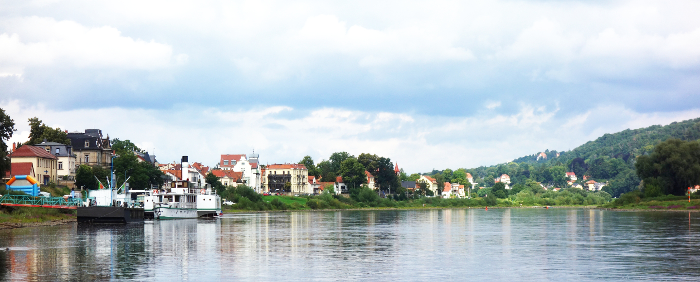 Blick auf Laubegast