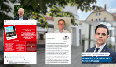 Zoff um Moschee im Sparkassengebäude - CDU SPD und Bürgermeister liefern sich offenen Schlagabtausch