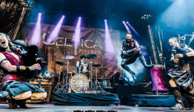 Rock-Spektakel mit Dudelsack und E-Gitarre - Celtica beendet GarbsenLIVE!