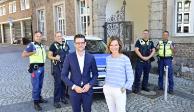 Gemeinsame Streife der Ordnungsämter von Mönchengladbach und Roermond