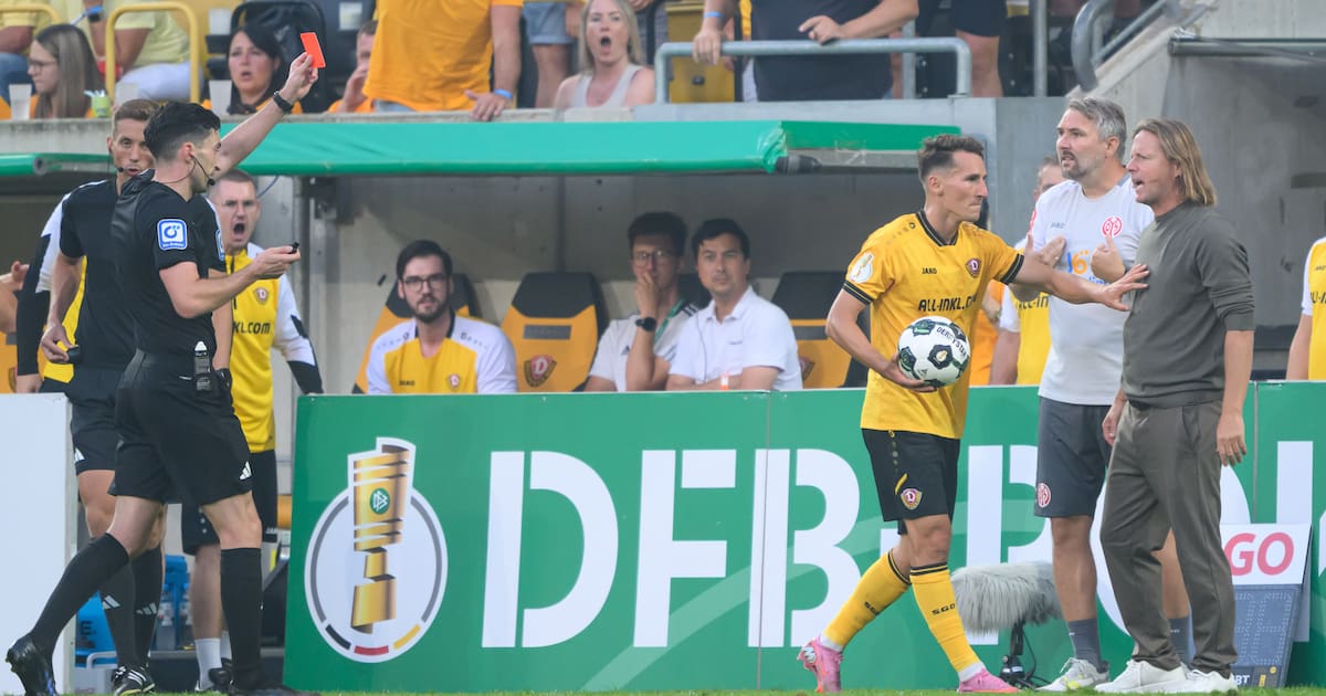 Nach Ballklau bei Dynamo Dresden: Mainz-Trainer für Pokalspiel gesperrt
