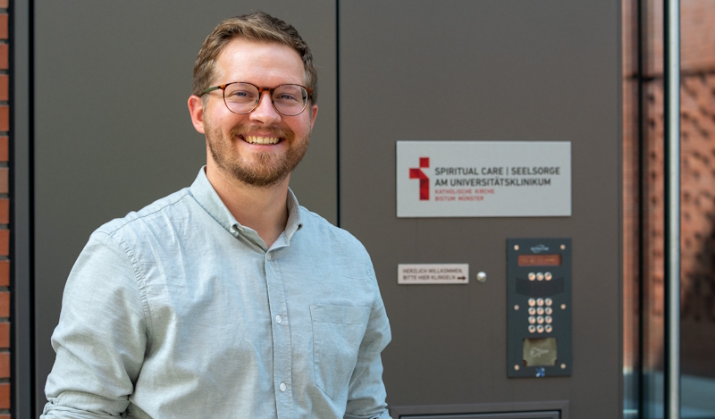 Florian Bundesmann wird Krankenhausseelsorger am UKM in Münster