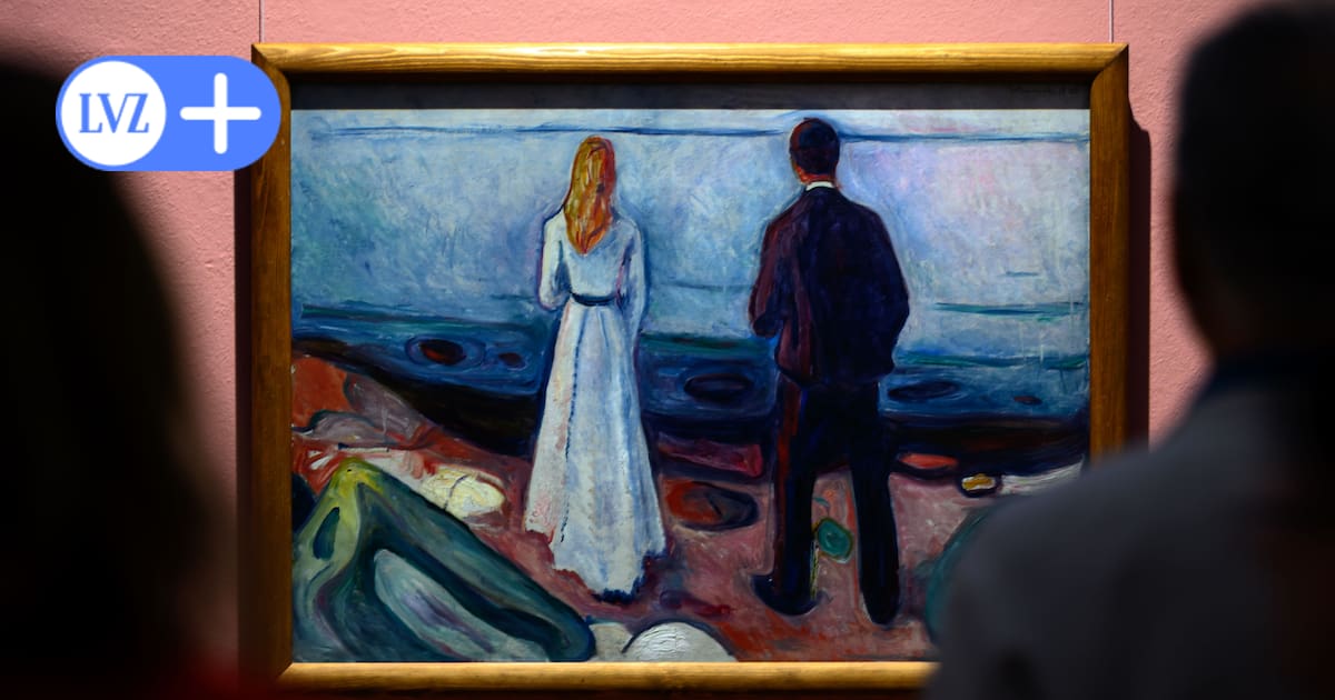 Malen gegen die Lebensangst: Chemnitz feiert Edvard Munch