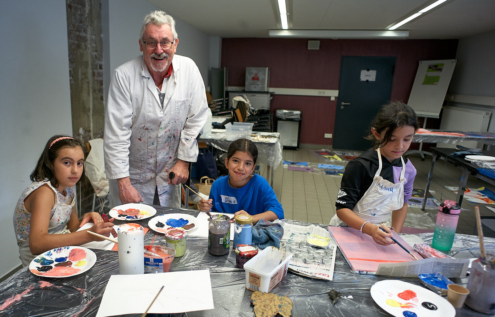 FARBEN VERBINDEN – MALKURS FÜR KINDER BEIM LWL