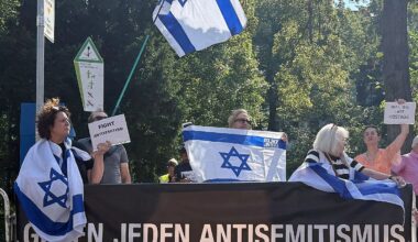Berlin & Brandenburg: Protest gegen propalästinensische Veranstaltung