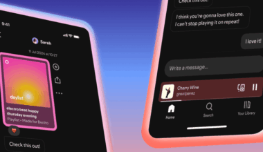 Spotify erweitert App um Direktnachrichten-Funktion