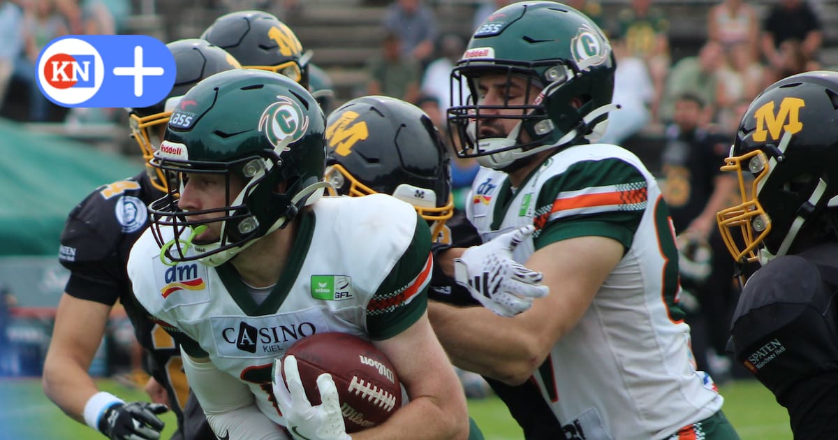 Kiel Baltic Hurricanes bei den Munich Cowboys mit einer perfekten Defensivleistung