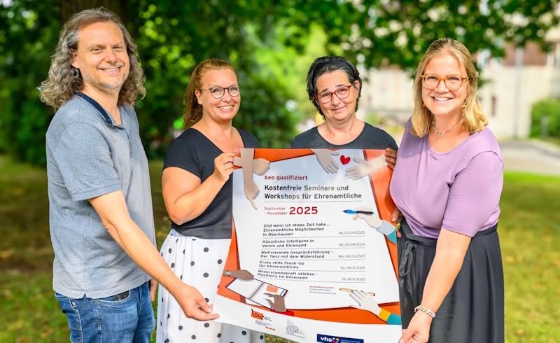 „beo qualifiziert“ – kostenfreie Fortbildungsreihe für Ehrenamtliche