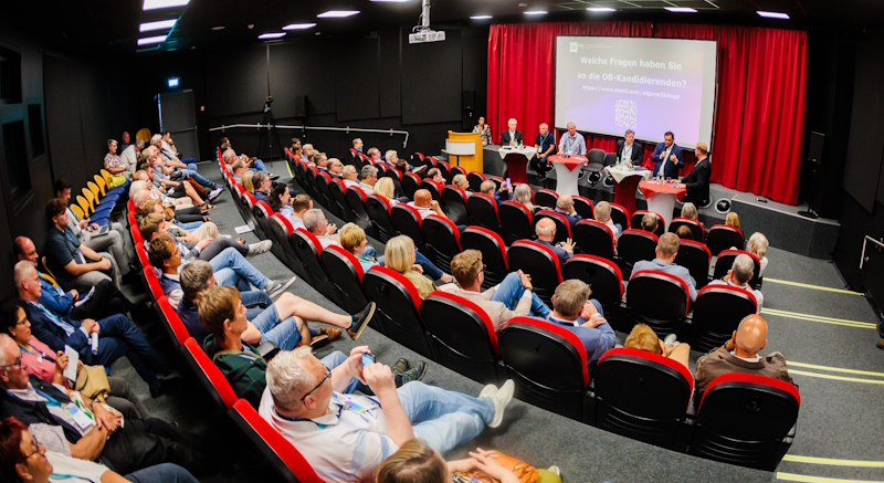 OB Talk Oberhausen – Kandidaten stellen sich den Fragen der IHK