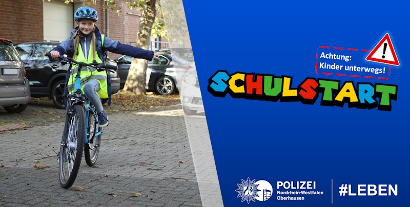 Sicher zur Schule: Polizei Oberhausen startet Kontrollen