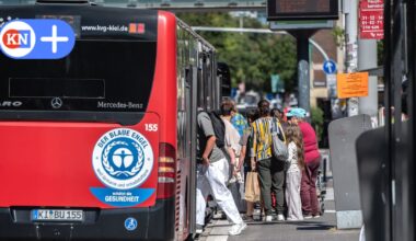 Einstieg in alle Türen bei KVG-Bussen in Kiel bleibt erhalten