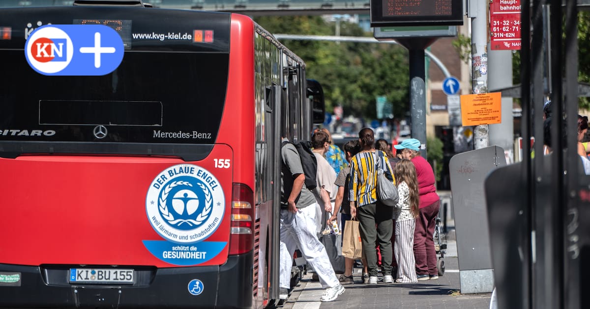 Einstieg in alle Türen bei KVG-Bussen in Kiel bleibt erhalten