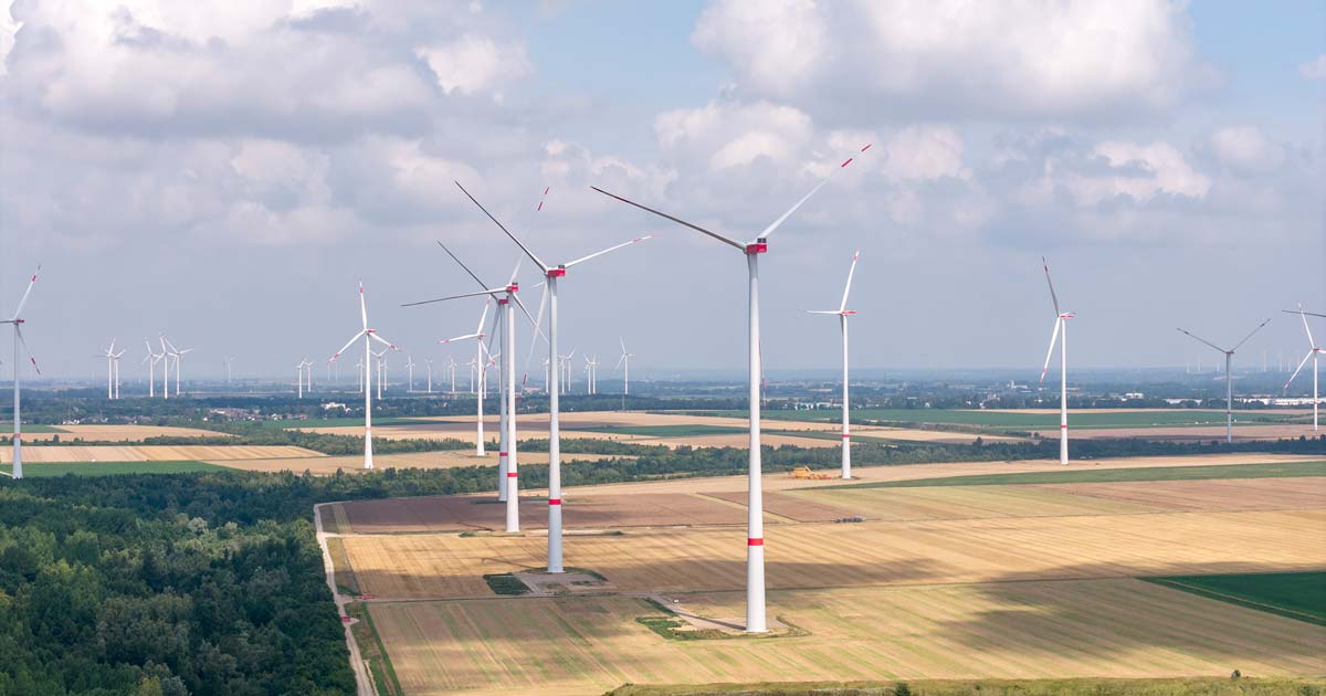 RWE nimmt Windpark auf ehemaliger Tagebaufläche in Betrieb