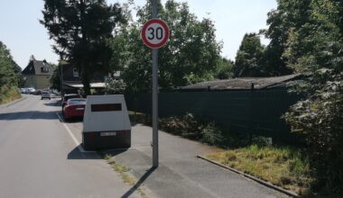 Geschwindigkeitskontrollen der Stadt in der kommenden Woche