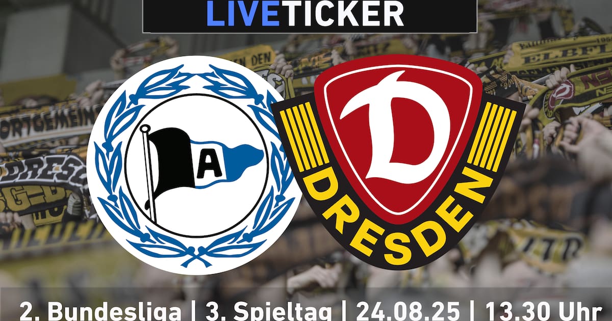 Arminia Bielefeld gegen Dynamo Dresden