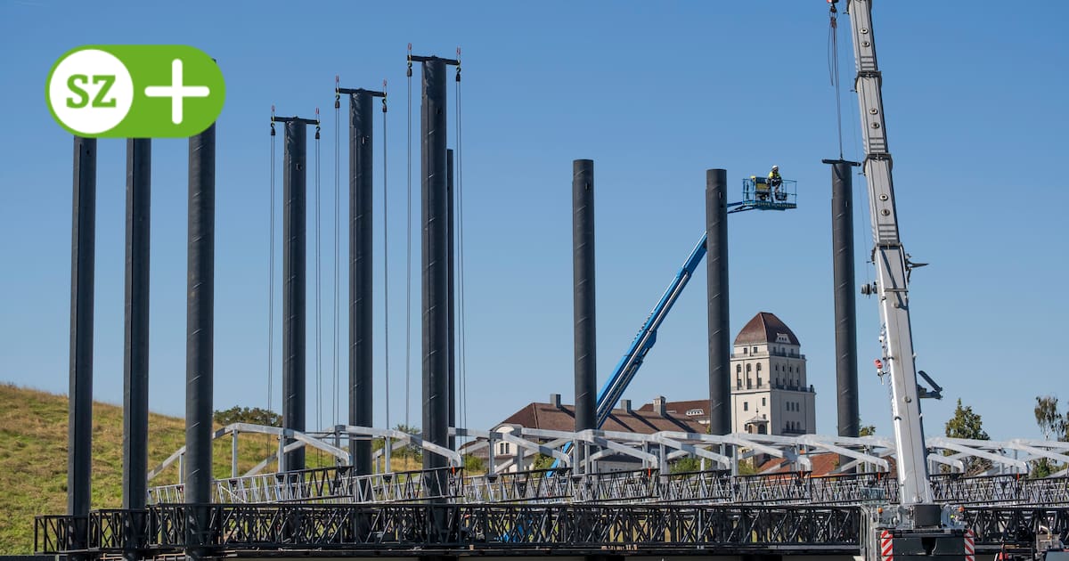 So läuft der Aufbau für die Konzerte in der Rinne