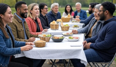 Lechhausen feiert Frieden mit eigener Tafel