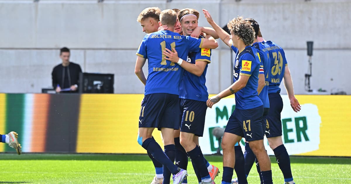 Holstein Kiel gegen Hannover 96 am 30.8.2025