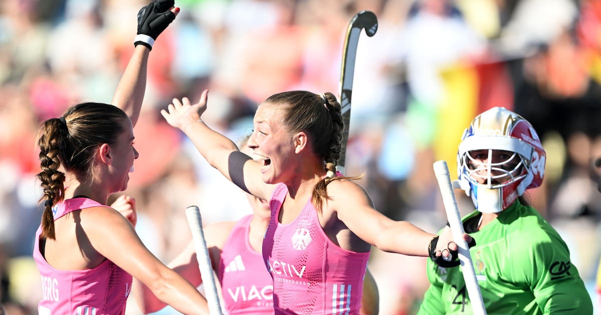 Auftakt in Heim-EM geglückt: Deutsche Hockey-Frauen besiegen Frankreich