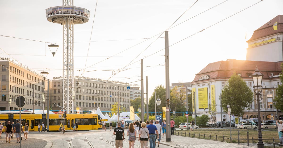 DVB specken Programm zum Stadtfest Dresden ab