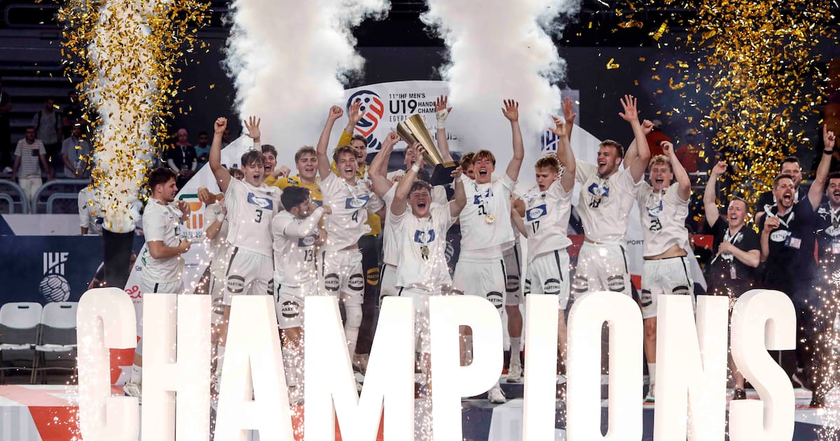 Rasmus Ankermann vom THW Kiel ist U19-Weltmeister