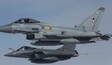 Rafale gegen Eurofighter Typhoon