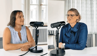 Eva Weber & Martina Wild: Kuschel-Talk mit Kuchen-Stress