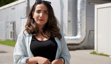 Sally Hattab aus Syrien Integrationsberaterin der Münchner Diakonie