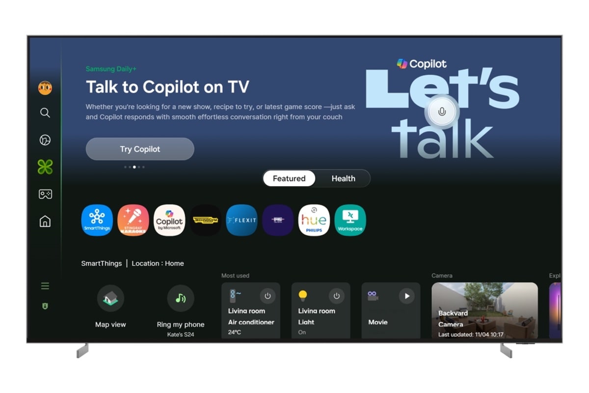 Samsung integriert Microsoft Copilot in TV- und Monitor-Lineup 2025