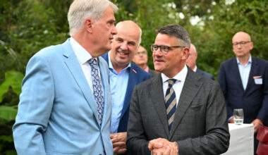 Sommerempfang: Ein Garten voller Gespräche